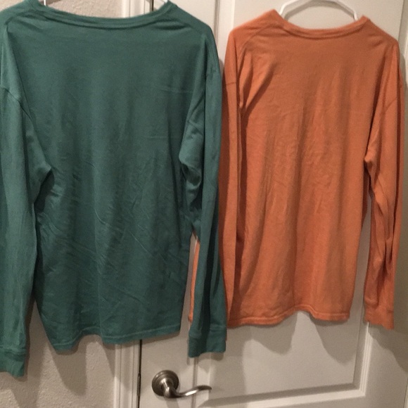 2 for 1 ! - PacSun long sleeve scallop Tees - Picture 1 of 4